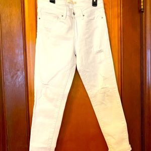 LEVI’S White Skinny Jeans